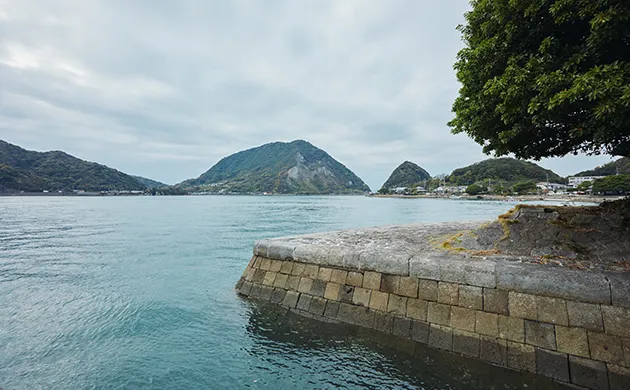 石積埠頭（国重要文化財）