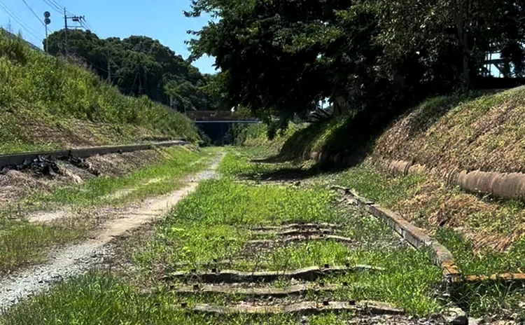 三池炭鉱 専用鉄道敷跡