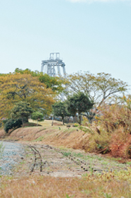 三池炭鉱 専用鉄道敷跡